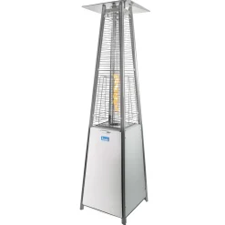 Flammenheizer CHEOPS II weiß^ Clearance