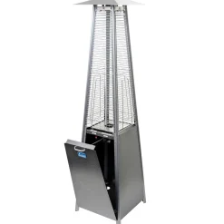 Flammenheizer CHEOPS II weiß^ Clearance