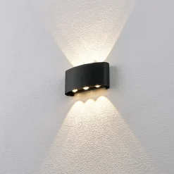 Akku-Wandaußenleuchte Prisma*Flector Garten Hot