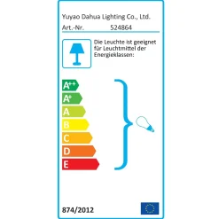 Flector Garten Außenwandleuchte Tarifa silber