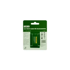 Flector Garten Ersatz-Akku für Solarleuchten AAA 1,2V 2 Stück