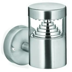 Flector Garten LED-Außenwandleuchte Orion silber