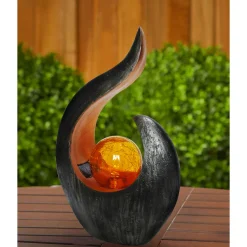 LED-Solar-Dekoleuchte Flame*Flector Garten Hot