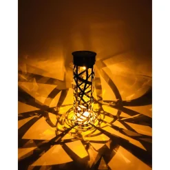 LED-Solarspieß Nova schwarz 2er-Set^Flector Garten New