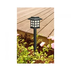 LED-Solarspieß Laterne schwarz inkl Erdspieß*Flector Garten Discount