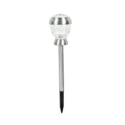 Flector Garten LED-Solarspieß Berry 10 x 47 cm Edelstahl