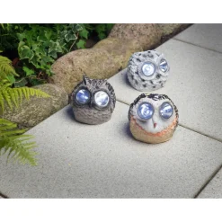 LED-Solartier Eule braun*Flector Garten Online