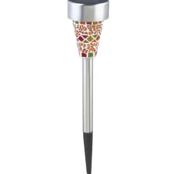 Solarleuchte Mosaikstick bernsteinfarben^Flector Garten New