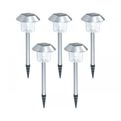 Solarspieß Edelstahl 5 Stück*Flector Garten Outlet