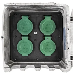 Steckdosenstein Smart Connect BxHxT ca 20 x 20 x 20 cm^Flector Garten Best