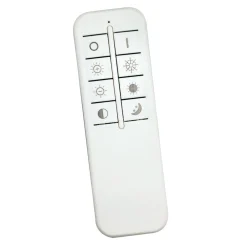 Flector LED-Deckenleuchte Kristall weiß