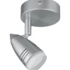 LED-Spotserie Rakete 1 Spot silber*Flector Best