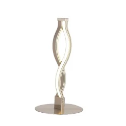 Flector LED-Tischleuchte Swinging Stripes silber