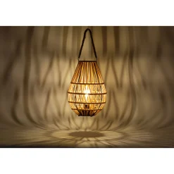 Solar-Laterne Sumeria inkl Leuchtmittel naturfarben Jute*Flector Best