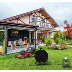 Kabeltrommel 40 m IP44 4-fach Schuko^Flector Technik Online