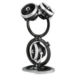 Flector Technik Standventilator Triple schwarz