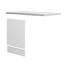 Flex-Well Geschirrspülerblenden-Set „Wito“, 3-teilig, weiß