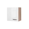 Küchenoberschrank „Valero“, 50x54,8x32 cm, weiß/Sonoma Eiche^Flex-Well New