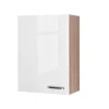 Küchenoberschrank „Valero“, 60x89x32 cm, weiß/Sonoma Eiche*Flex-Well New