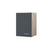 Küchenoberschrank „Tiago“, 40x54,8x32 cm, basaltgrau/San Remo Eiche^Flex-Well New