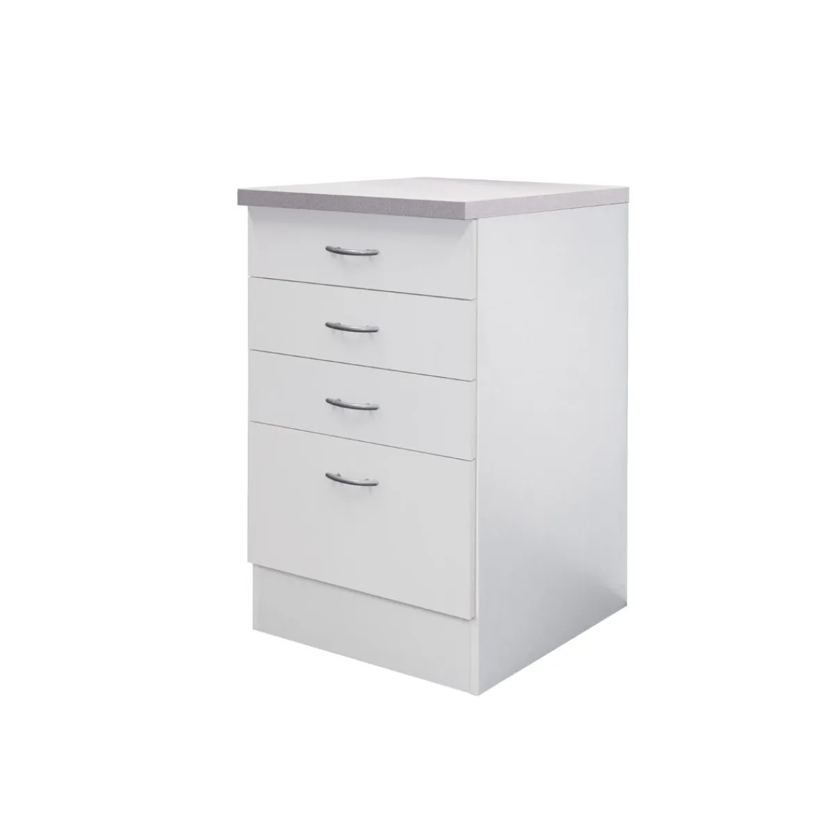 Küchenunterschrank „Wito“, 50x85x60 cm, weiß*Flex-Well