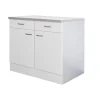 Küchenunterschrank „Wito“, 100x85x60 cm, weiß^Flex-Well Outlet