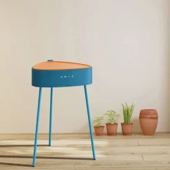 Fontastic Drahtloser Lautsprecher Mesu im Tisch Design blau