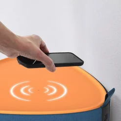 Fontastic Drahtloser Lautsprecher Mesu im Tisch Design blau