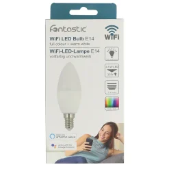 Fontastic Smart Home WiFi LED-Lampe, E14