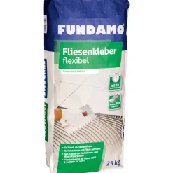 Fundamo Fliesenkleber flexibel 25 kg