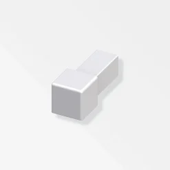 Fundamo Quadrat Eck 10 mm silber