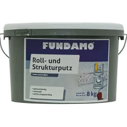 Roll- und Strukturputz 8 kg*Fundamo Discount