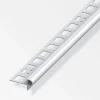 Treppenkantenprofil Florentiner 10 mm 2,5m silber^Fundamo Online