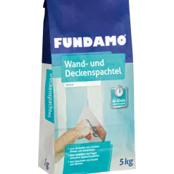 Wandspachtel und Deckenspachtel 5 kg^Fundamo Best