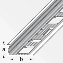 Fundamo Winkelprofil 12,5 mm blank