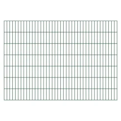 Alberts GAH Doppelstabmatte 6/5/6 verzinkt grün 200 x 140 cm Höhe 140 cm