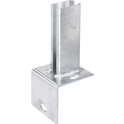 GAH L-Pfostenfuß/Profilrohrpfosten 60 x 40 feuerverzinkt*Alberts Best