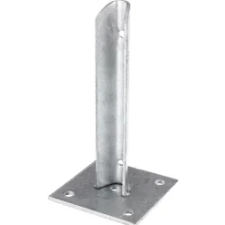 GAH Pfostenfuß feuerverzinkt 100 x 100 für 34 mm*Alberts Best