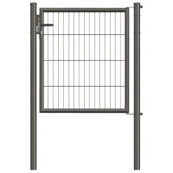 GAH Stabgitter-Einzeltor anthrazit-zinkphosphatiert 1000 x 1000/1500 mm^Alberts New