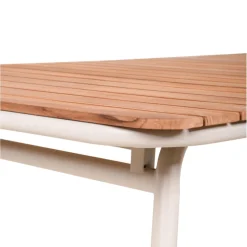 Garden Pleasure Tisch CARMEL Stahl, pulverbeschichtet / Teak FSC 100%