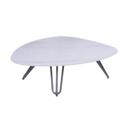 Garden Pleasure Tisch SILENA Aluminium, gesinterter Stein, weiss* Best