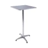 Garden Pleasure Tisch/Stehtisch BISTRO quadratisch, Alu-Gestell, Stahl,