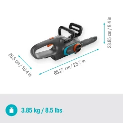Akku-Kettensäge PowerSaw 250/18V Solo Akkubetriebene Kettensäge^Gardena Hot