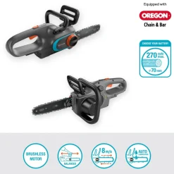 Akku-Kettensäge PowerSaw 250/18V Solo Akkubetriebene Kettensäge^Gardena Hot