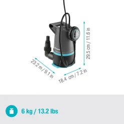 Gardena Klar-/Schmutzwasser-Tauchpumpe 2-in-1 20000 BASIC 20.000 l/h