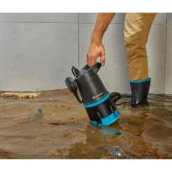 Gardena Klar-/Schmutzwasser-Tauchpumpe 2-in-1 20000 BASIC 20.000 l/h