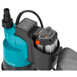 Klarwasser-Tauchpumpe 2000/2 Li-18 ohne Akku^Gardena New