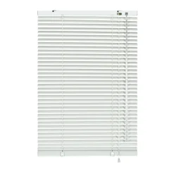 Gardinia Aluminium-Jalousie 60 x 130 cm weiß