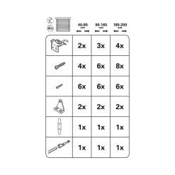 Gardinia Aluminium-Jalousie 60 x 130 cm silber