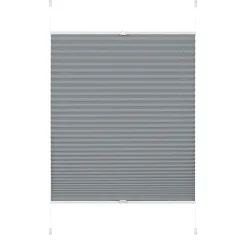 Gardinia Easyfix Plissee Greta 90 x 130 cm rauchblau